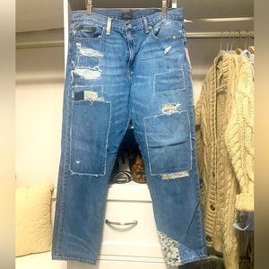 Polo Ralph Lauren - Patchwork Avery Boyfriend Jeans in size 30